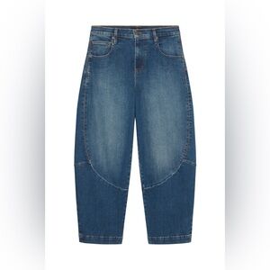 RUTI Relaxed Boyfriend Jeans in Washed Blue